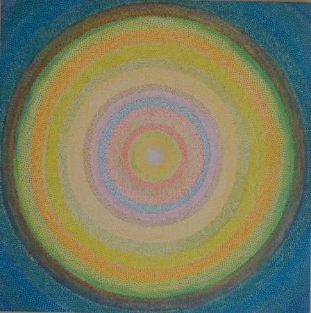 TO THE POINT | 100 x 100 | Acryl